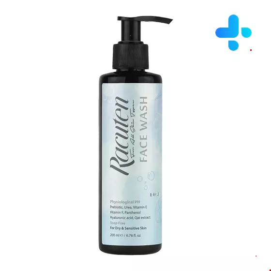 Racuten Dry and Sensitive Face Wash Gel 200 ml