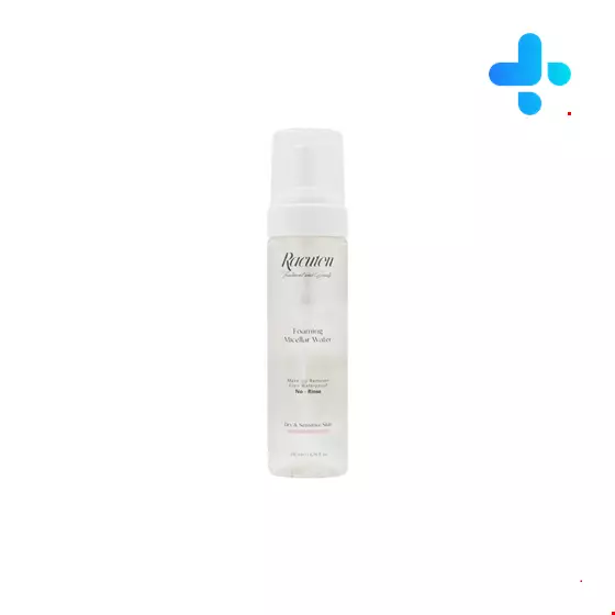 Racuten Micellar Foam Cleanser for Dry and Sensitive Skin, 200 ml