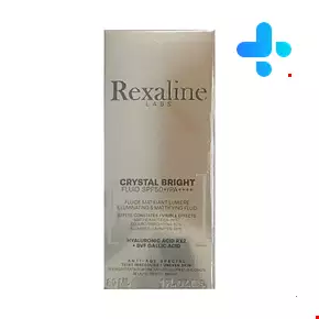فلوئید ضد آفتاب SPF 50 روشن کننده کریستال برایت رکسالین 30 میلی لیتری