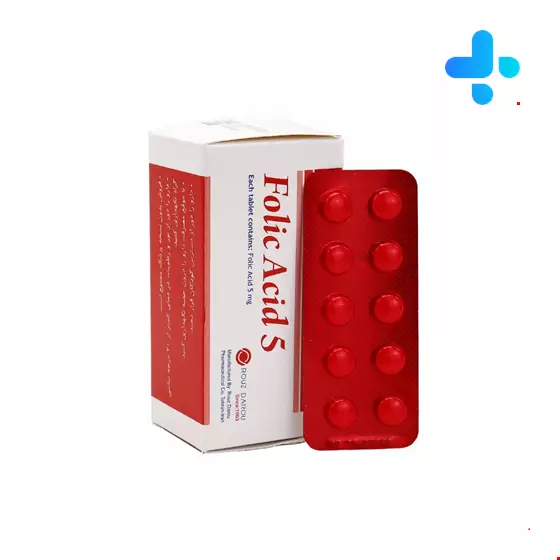 Rouz Darou Folic Acid 5 mg 100 Tabs