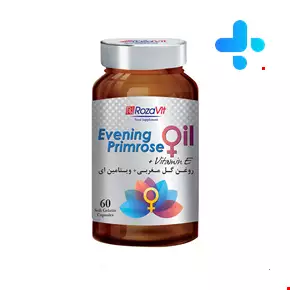 سافت ژل روغن گل مغربی و ویتامین E رزاویت 60 عددی