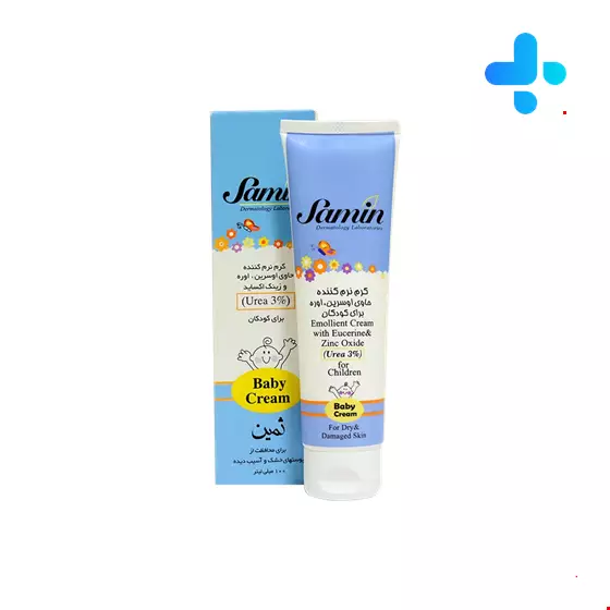 Samin Emollient Cream With Eucerine & Urea 3% For Children 100 Ml