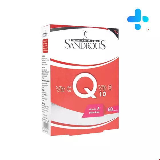 Sandrous Q10 Vit E And Vit C 60 Caps