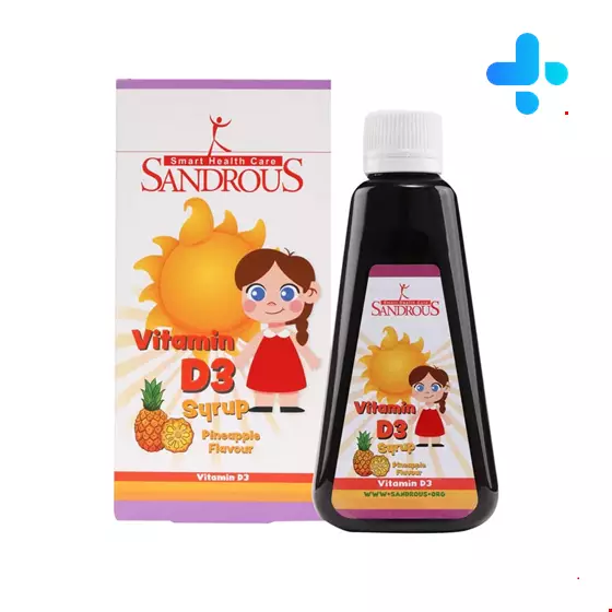 Sandrous Vitamin D3 Syrup 200 ml