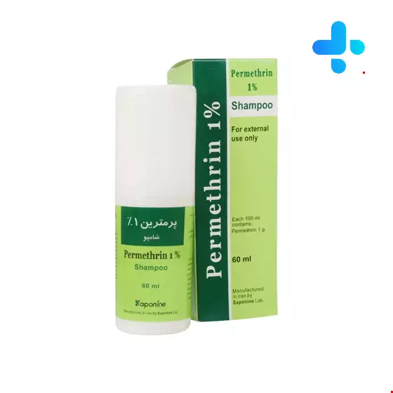 Saponine Permethrin 1% Shampoo 60 Ml