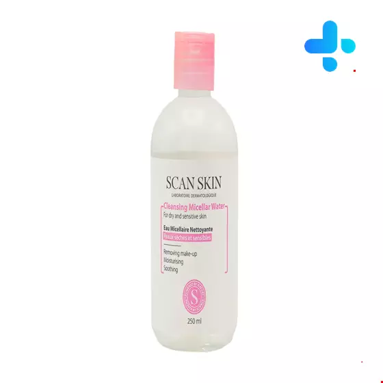 Scan Skin Cleansing Micellar Water For Dry And Sensitive Skin 250 ml