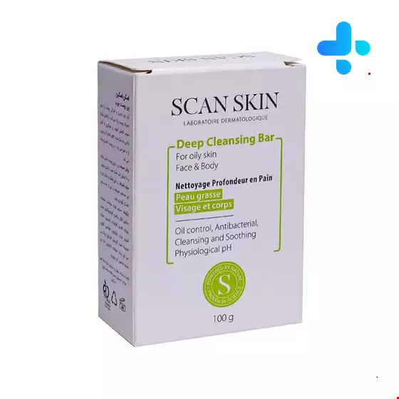 Scan Skin Deep Cleansing Bar  100g