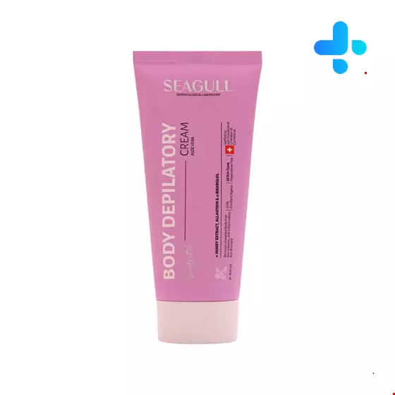 Seagull Body Depilatory  With Aloe Vera 100ml Cream
