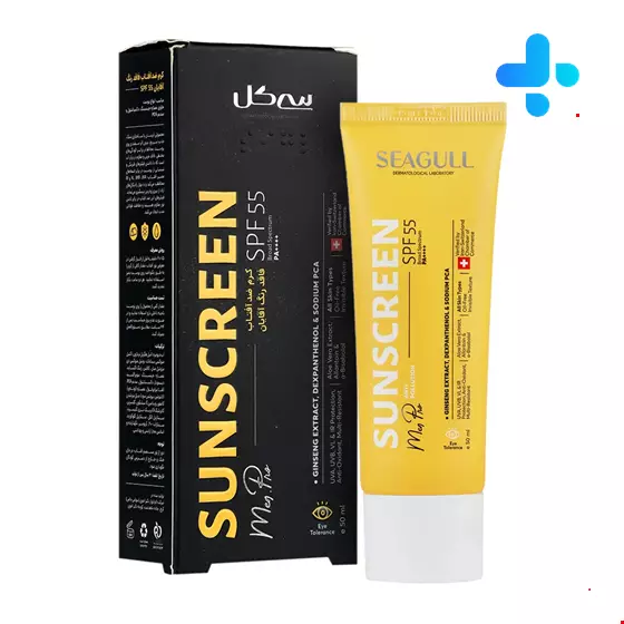 Seagull Sunscreen SPF55 For Men 50ml Cream
