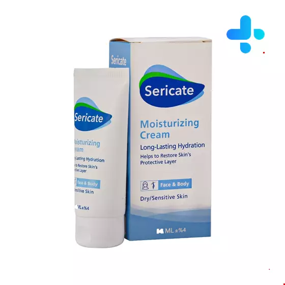 Sericate Moisturizing Cream For Dry And Sensitive Skin 100ml