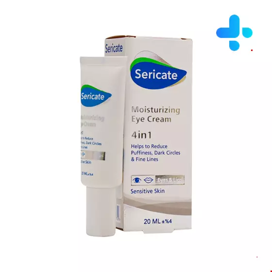 Sericate Moisturizing Eye 4 In 1 Cream 20 Ml