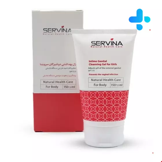 Servina Intime Genital Cleansing Gel For Girls 150 Ml