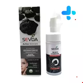 Sevda Black Charcoal Whitening Complex Cleansing Foam 150 ml
