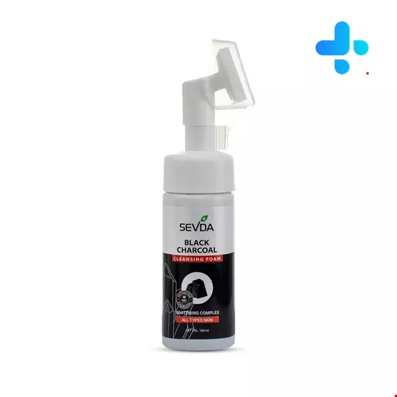 Sevda Black Charcoal Whitening Complex Cleansing Foam 150 ml