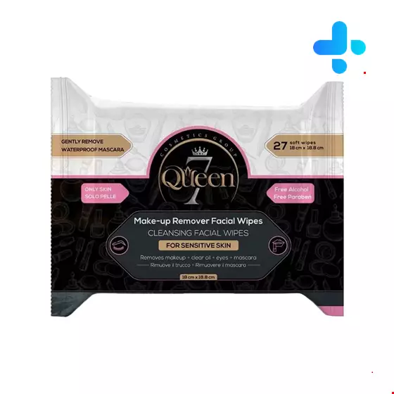 Seven Queen makeup remover for sensitive skin 27 pcs