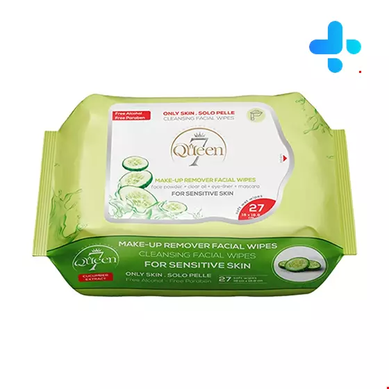 Seven Queen Makeup Remover Wipes For Oily Skins 27 pcs