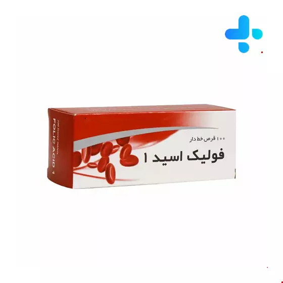 Shahre Daru Folic Acid 1 100 Tabs