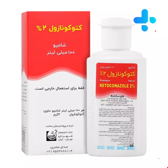 Shahre Daru Ketoconazole 2 Shampoo 100 ml