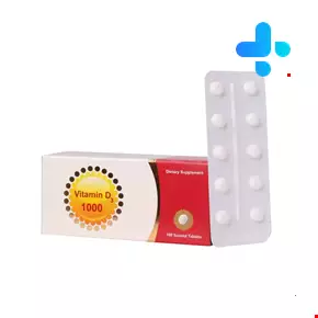 Shahre Daru Vitamin D3 1000 Iu 100 Tablets