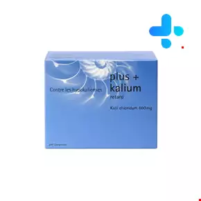 Sina Pishgam Darou Nonin Plus Kalium Retard Potassium Chloride 100 Tablet