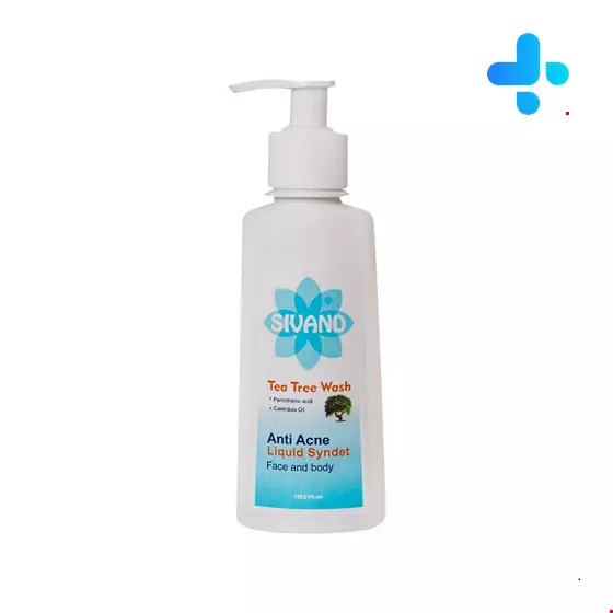 Sivand Tea Tree Wash Liquid Syndet 150 Ml