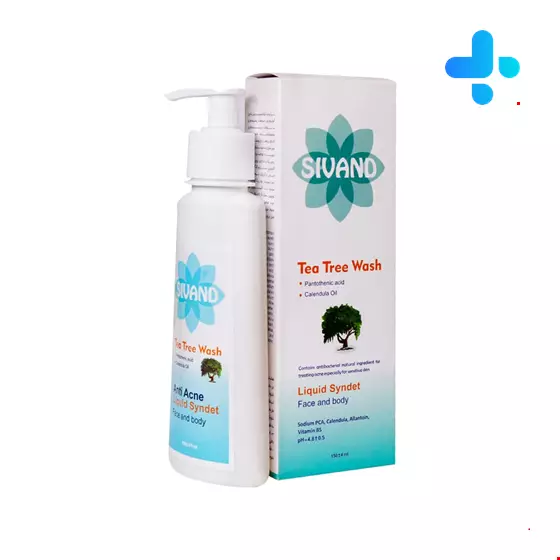 Sivand Tea Tree Wash Liquid Syndet 150 Ml