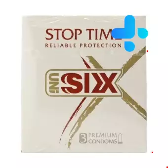 Six Stop Time Condoms 3 Pcs