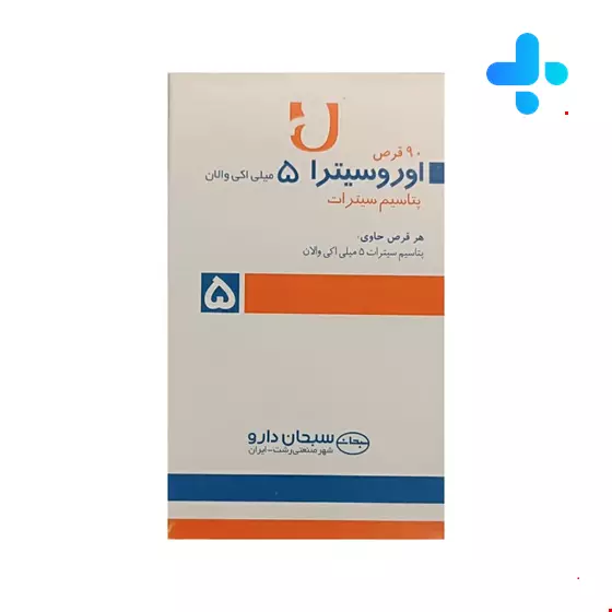 Sobhan Darou Potassium Citrate Urocitra 5 mg tablets 90 pieces
