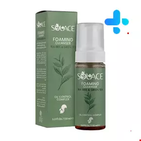 فوم شستشو صورت چرب چای سبز سولس 150 میلی لیتری