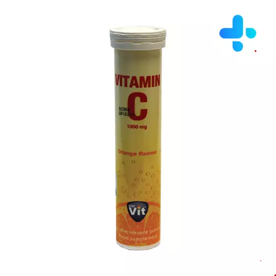 Star Vit Vitamin C 1000 Mg 20 Tablet Effervescent 