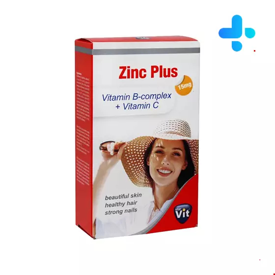 Star VIt Zinc Plus 15 mg 60 Softgel