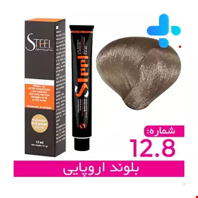 Steel Hair Color 100 ml 12.8