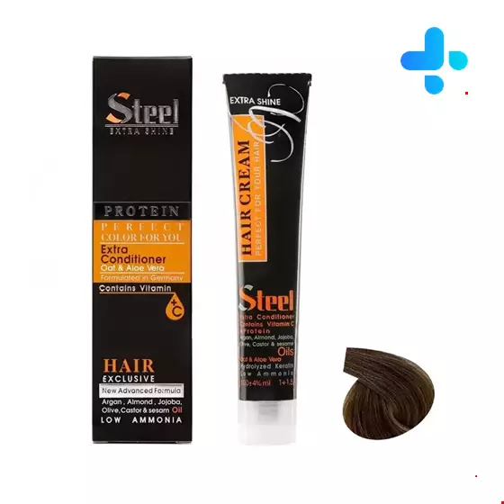 Steel Hair Color 100 ml 6.3