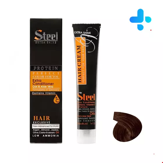 Steel Hair Color 100 ml 6.57