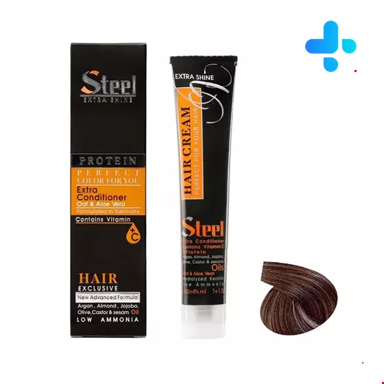 Steel Hair Color 100 ml 7.2