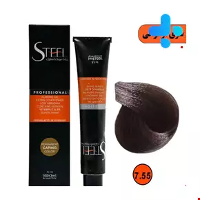 Steel Hair Color 100 ml 7.55