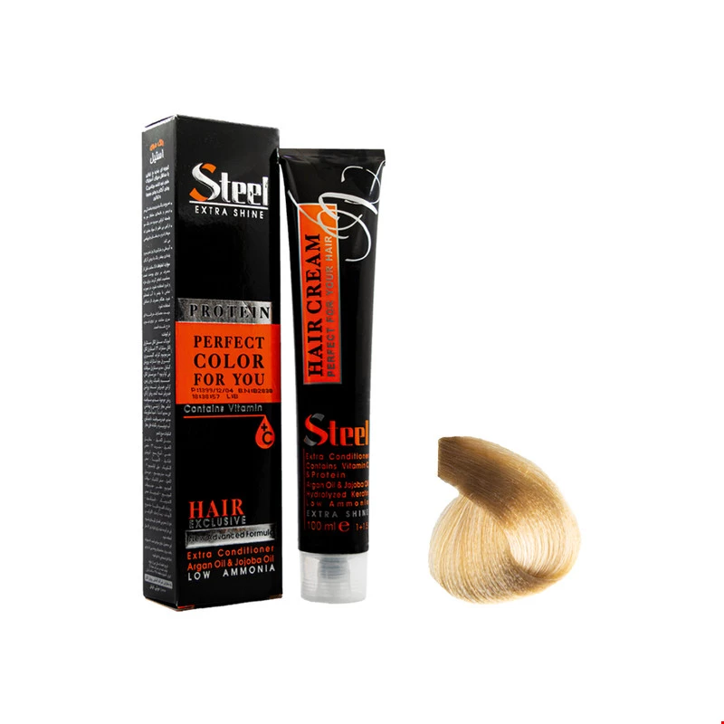 رنگ مو بلوند صحرایی استیل، شماره 9.13 با حجم 100 میلی لیتر