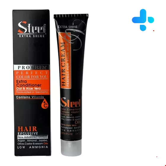 Steel Hair Color 7/1 number 100 ml