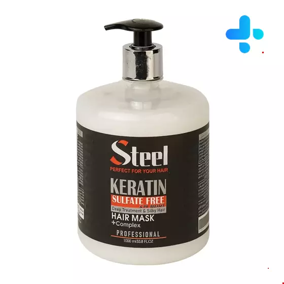 Steel Sulfate-free keratin hair mask 1000 ml
