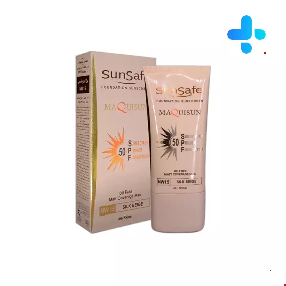Sun Safe SPF50 Foundation and primer Sunscreen Cream 40 Ml