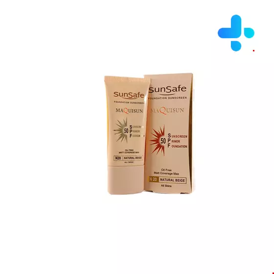 Sun Safe SPF50 Foundation and primer Sunscreen Cream 40 Ml