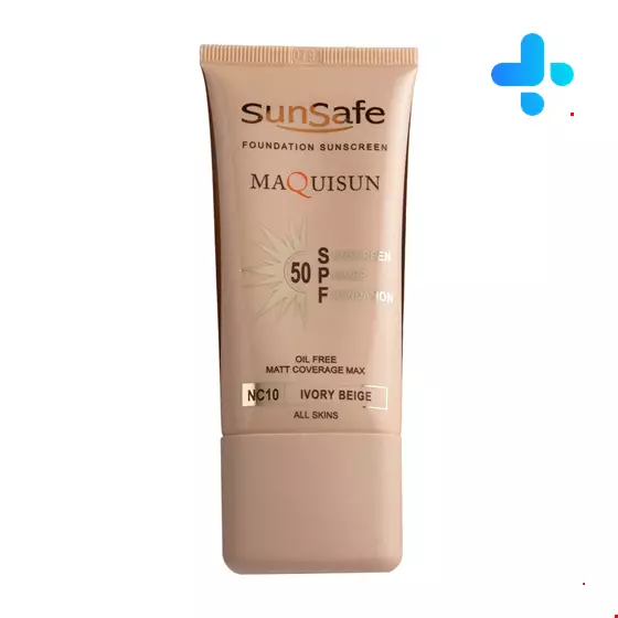 Sun Safe SPF50 Foundation and primer Sunscreen Cream 40 Ml
