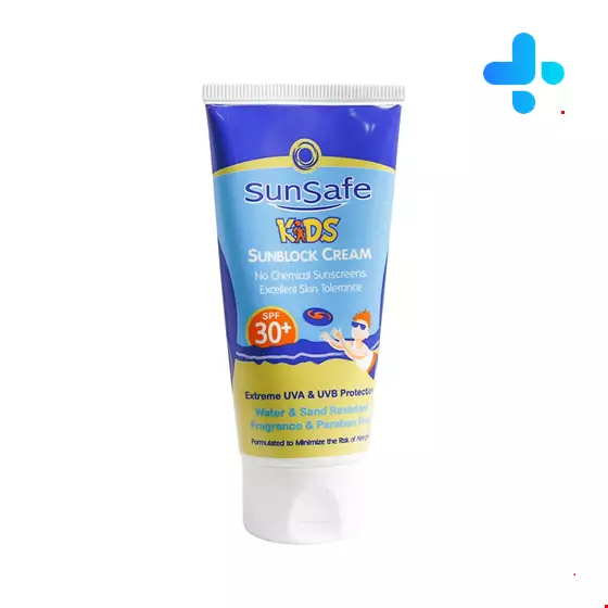 Sunsafe Sunblock Cream SPF30 For Kids 50 Ml
