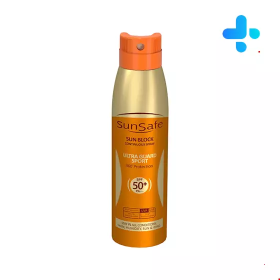 Sunsafe Ultra Guard Sport SPF50+ Sun Block Spray  150 Ml