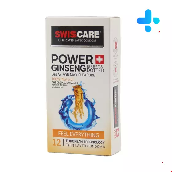 Swiss Care Power Ginseng Condom 12 pcs 