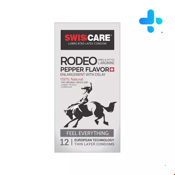 Swiss Care RODEO Pepper Flavor Condoms