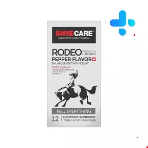 Swiss Care RODEO Pepper Flavor Condoms