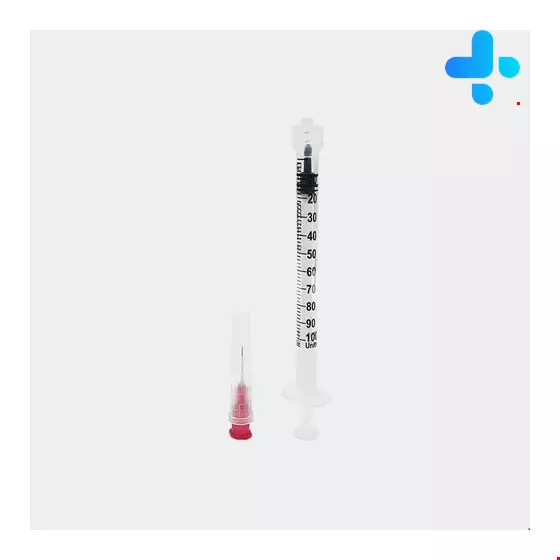 Syringe 1 cc insulin Halma Teb lower slip model