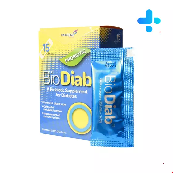 Takgene Pharma Probiotic Biodiab 15 Sachet 