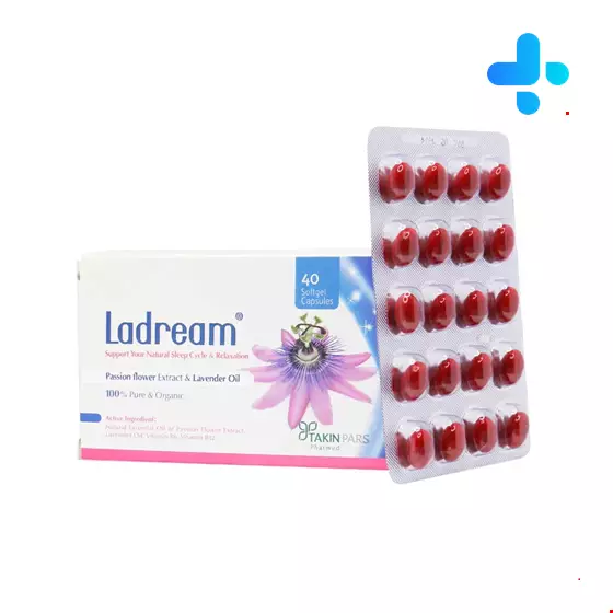 Takin Pars Pharmed Ladream 40 Softgel Capsules